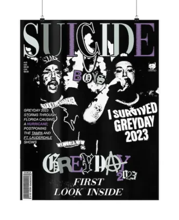 Suicideboys Greyday 2023 Poster
